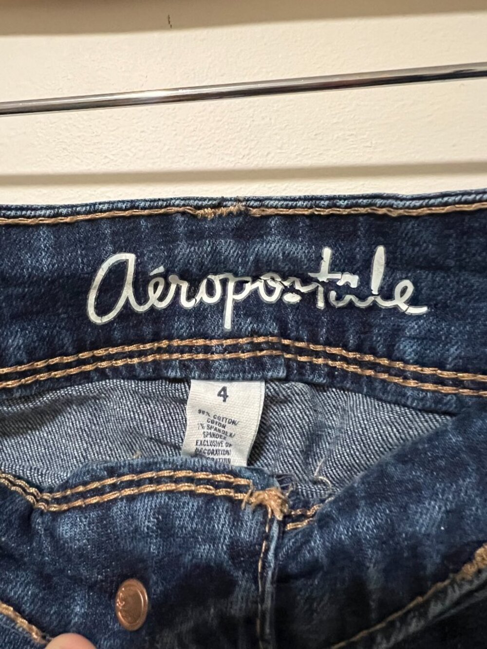 Jean mini skirt - Picture 2 of 3